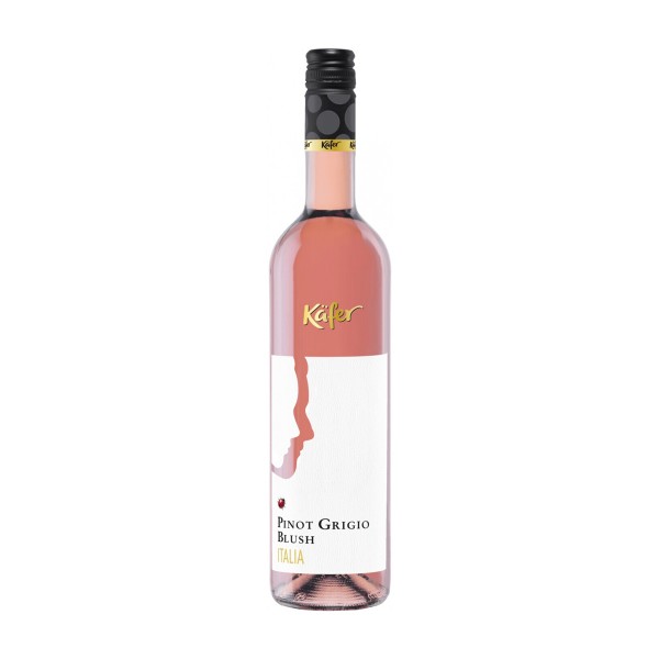 Вино розовое сухое Kafer Pinot Grigio Blush 12% 0,75л