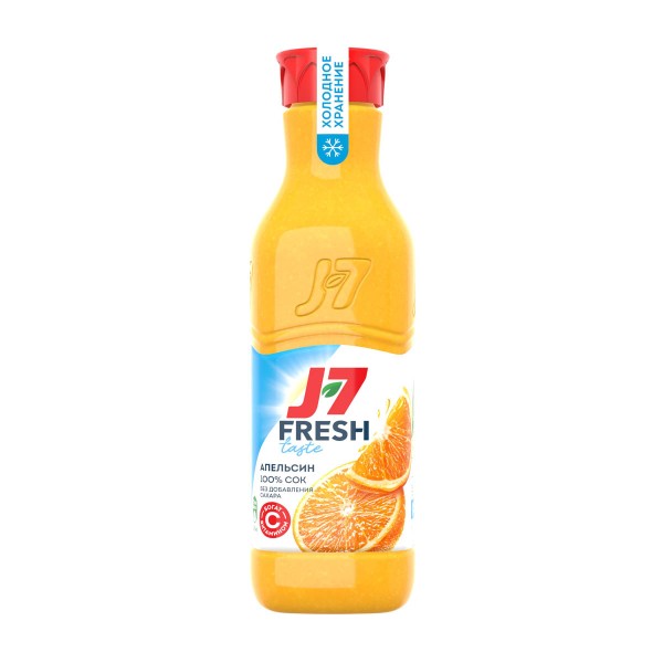 Сок J-7 охлажденный 0,85л апельсин