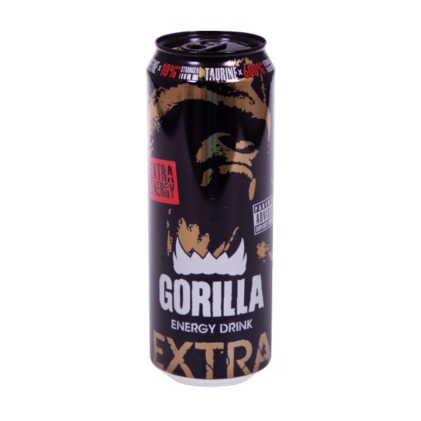 Энергетический напиток Gorilla Extra Energy газированный 0,45л