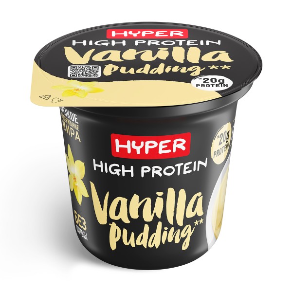 Пудинг Hyper High Protein высокопротеиновый 1,5% Ehrmann 200г ваниль БЗМЖ
