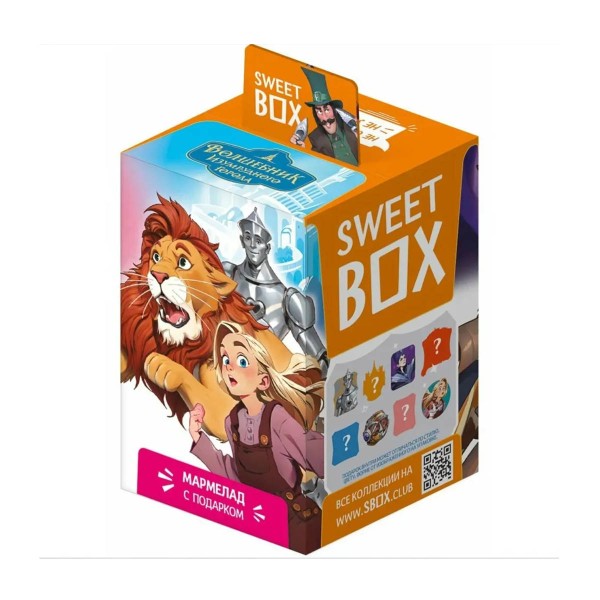 Жевательный мармелад Волшебник изумрудного города с игрушкой 10г Sweetbox