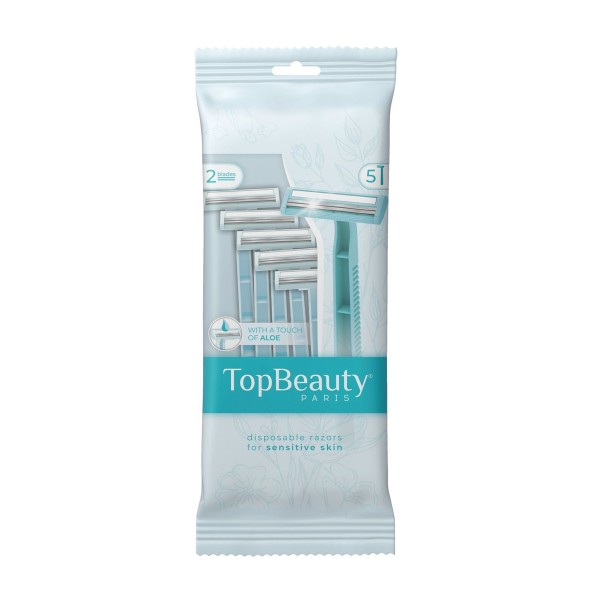 Станок одноразовый TopBeauty Paris 2 5шт