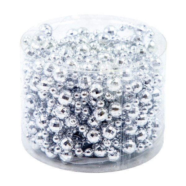 Бусы 5м серебро