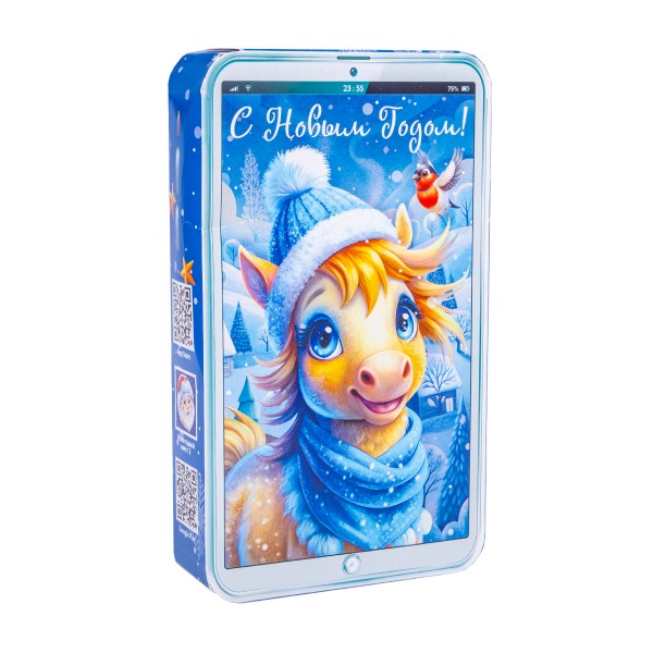 Новогодний подарок Смартфон Милый пони Подарки Макси 150г