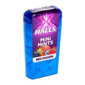 Конфеты Halls Mini Mints 12,5г свежесть ягод