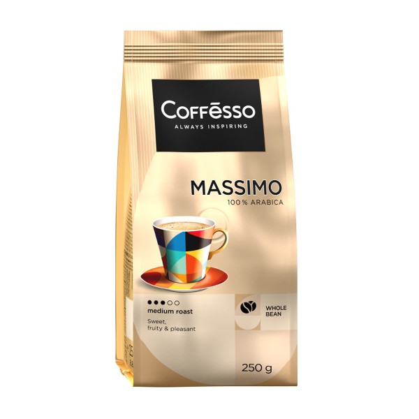 Кофе в зернах Coffesso Massimo 250г