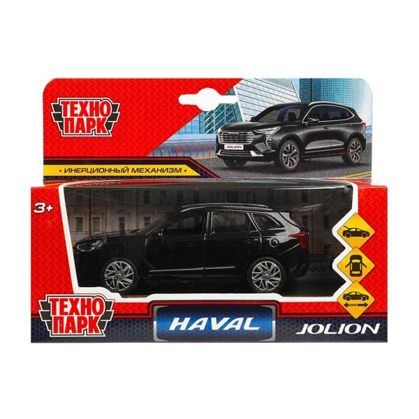 Машина Haval Jolion металл инерционная 12см черный Технопарк