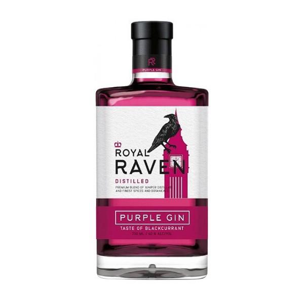 Джин Royal Raven Purple Россия 40% 0,5л