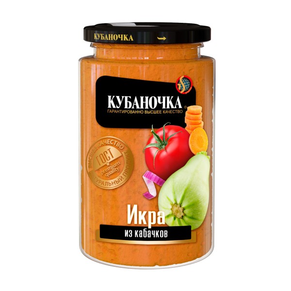 Икра Кубаночка из кабачков 360г