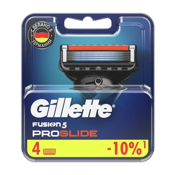 Кассеты Gillette Fusion Proglide 4шт