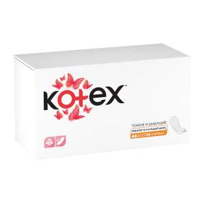 Прокладки гигиенические ежедневные Kotex нормал 56шт