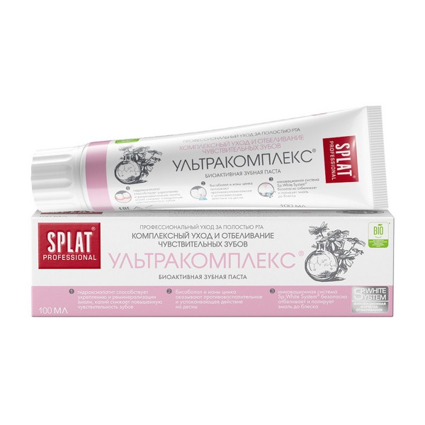 Зубная паста Splat Ультракомплекс 100мл