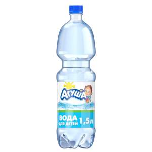 Вода питьевая детская негазированная Агуша 1,5л