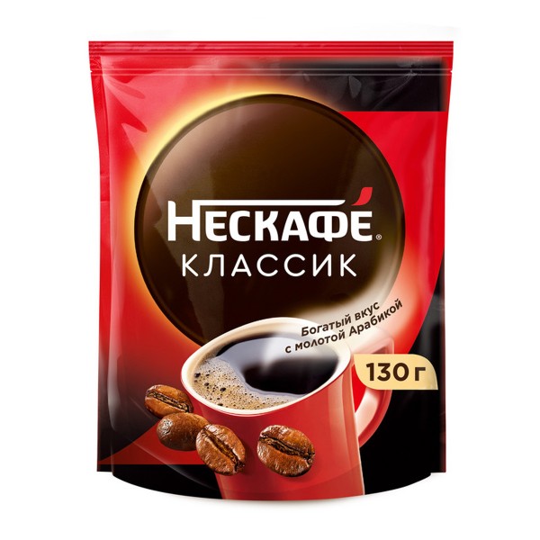 Кофе растворимый Nescafe Classic 130г