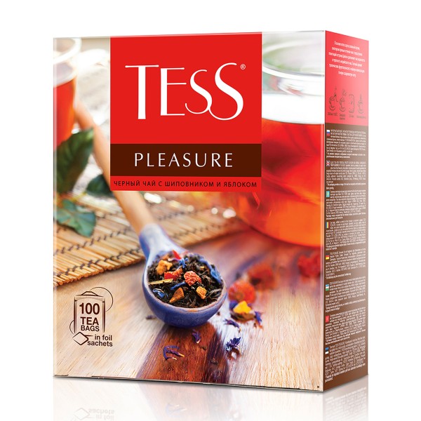 Чай черный Tess Pleasure 100пак