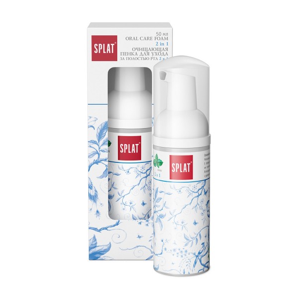 Пенка очищающая для зубов и десен Splat 50мл мята