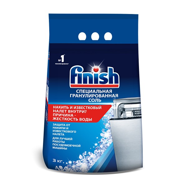 Соль для посудомоечной машины Finish 3кг