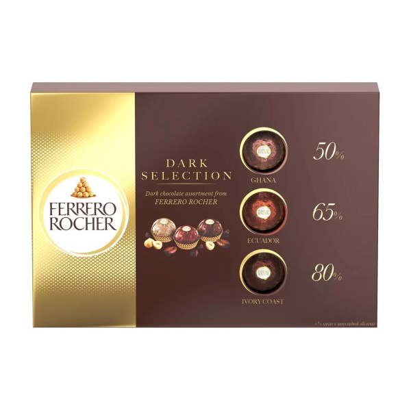 Конфеты Ferrero Rocher Dark Ассорти 187,5г