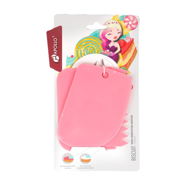 Набор кондитерских шпателей Biscuit 3 шт Apollo