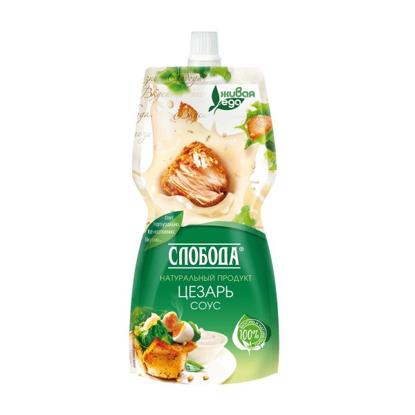 Соус майонезный Слобода цезарь 60% 200мл