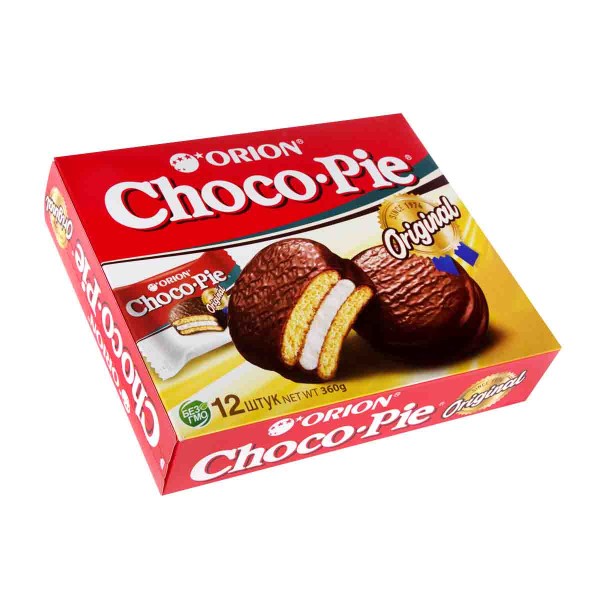 Печенье Choco Pie Orion 12штх30г Original