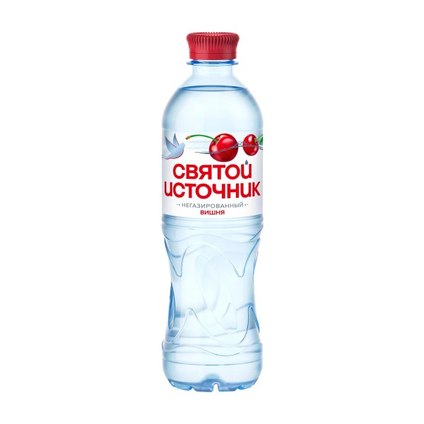 Напиток негазированный Святой источник 0,5л со вкусом вишни
