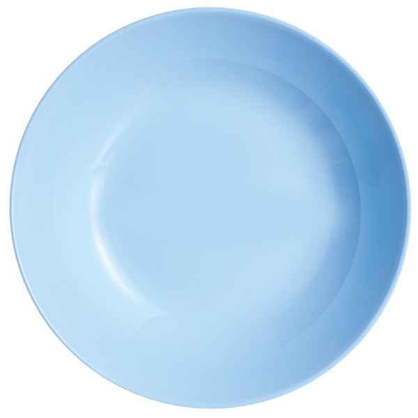 Тарелка суповая Diwal Light Blue/Paradise Blue Luminarc 20см