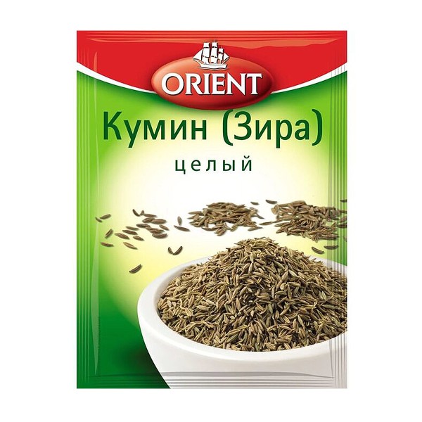 Кумин зира целый Orient 12г