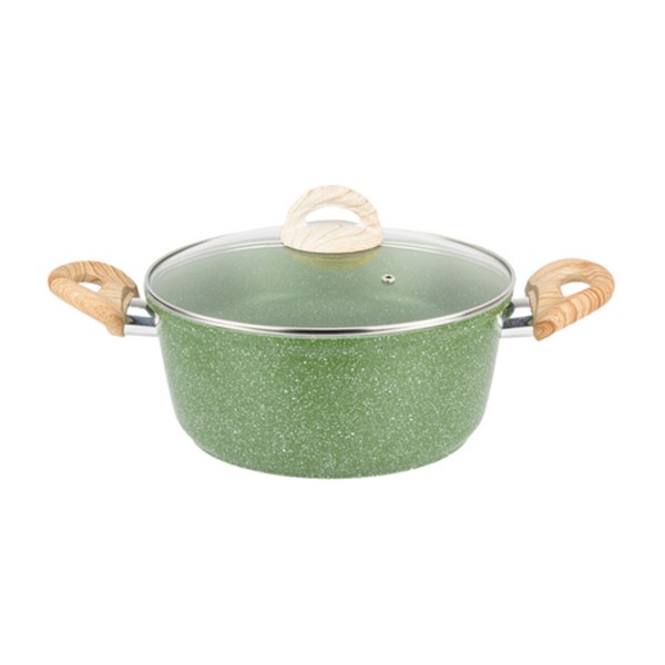 Кастрюля Gloria Green несъёмная ручка 3,3л Helper House