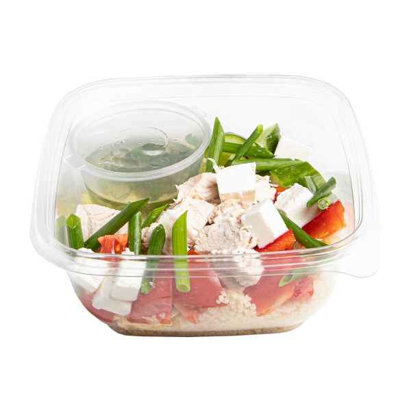 Салат овощной с индейкой и кус-кусом 300г производство Макси