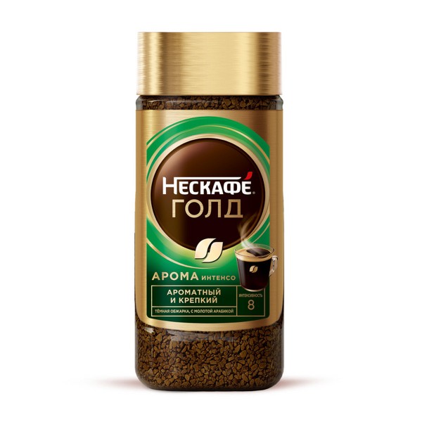Кофе растворимый Nescafe Gold Aroma Intenso 85г