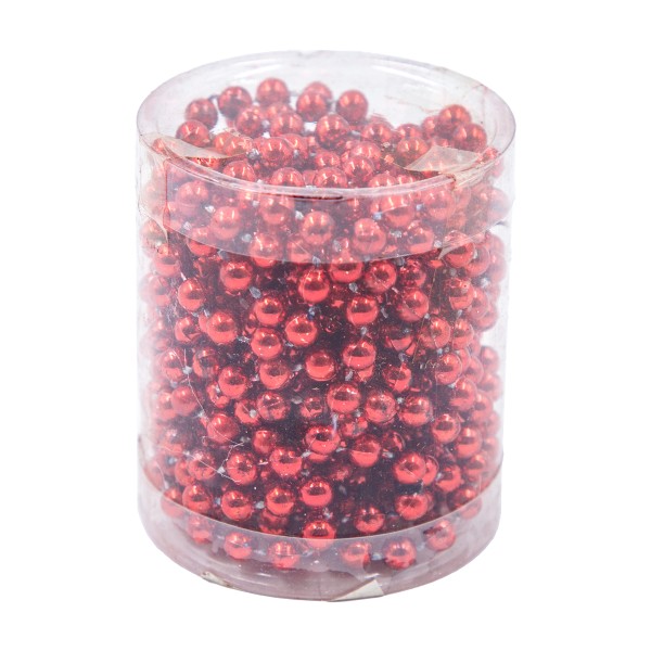 Бусы 5м красные