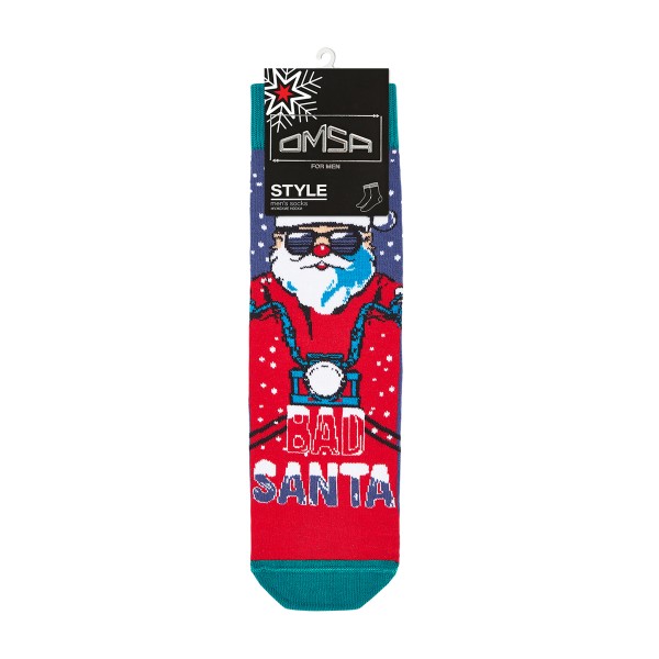 Носки мужские Style Новый год Omsa jeans 45-47