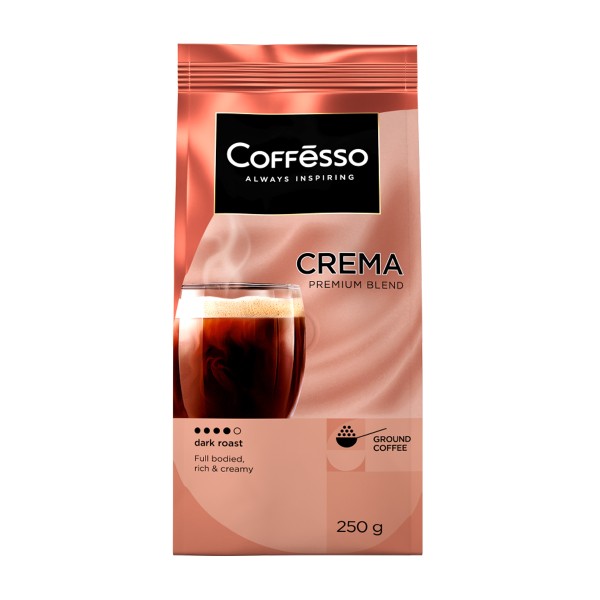 Кофе молотый Coffesso Crema 250г