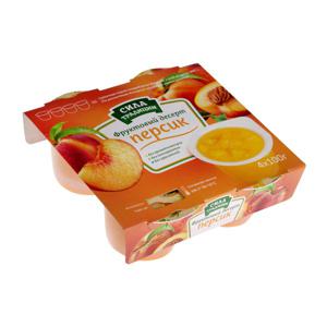 Десерт фруктовый Сила традиций 4х100г персик