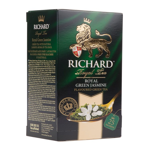 Чай зеленый Richard Royal Green Jasmine 25пак