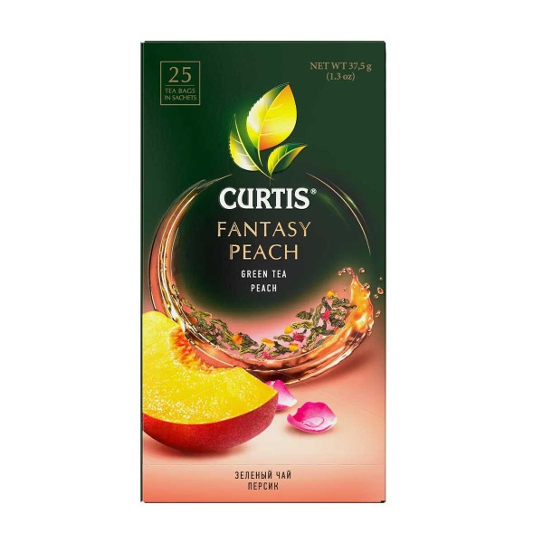 Чай зеленый Curtis Fantasy Peach 25пак