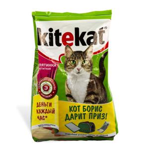Корм для кошек Kitekat 350гр телятинка аппетитная