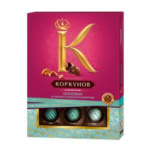 Шоколадные конфеты Коркунов Ореховая коллекция 110гр