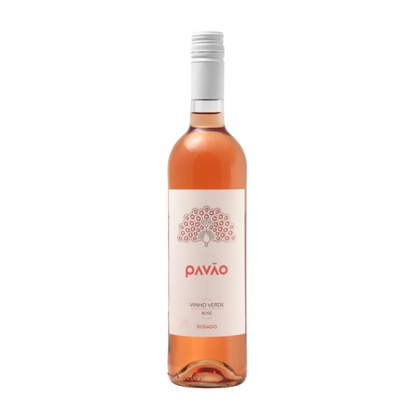 Вино розовое полусухое Pavao Rosado Vinho Verde 10% 0,75л