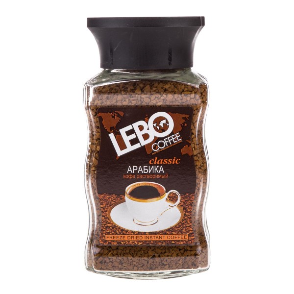 Кофе растворимый Lebo Classic 100г