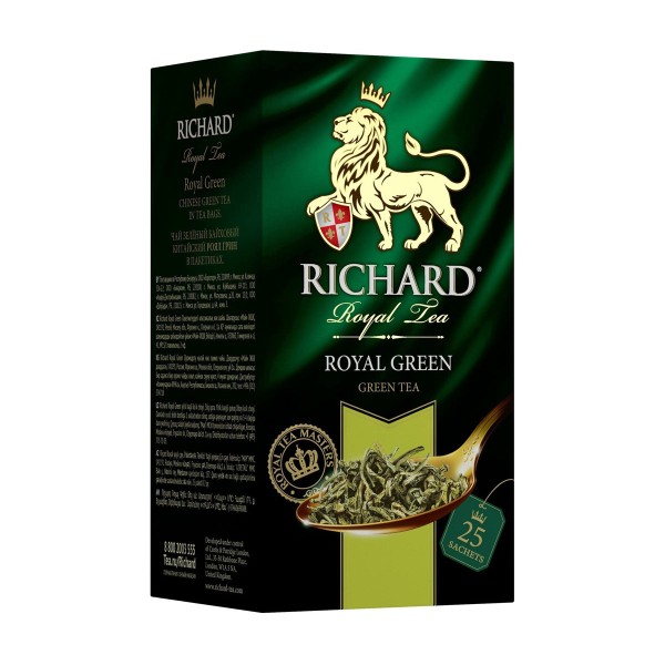 Чай зеленый Richard Royal Green 25пак