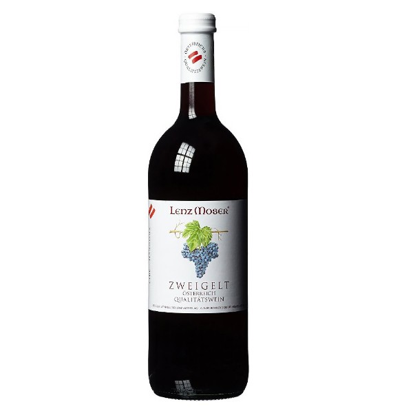 Вино Lenz Moser Zweigelt красное сухое 12,5% 1л