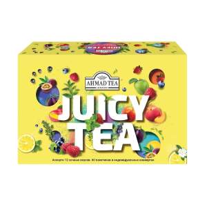 Чай Ahmad Tea Juicy Tea Ассорти 12 вкусов 60шт