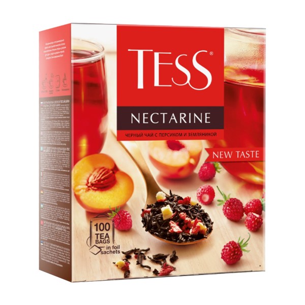 Чай черный Tess Нектарин 100 пакетиков