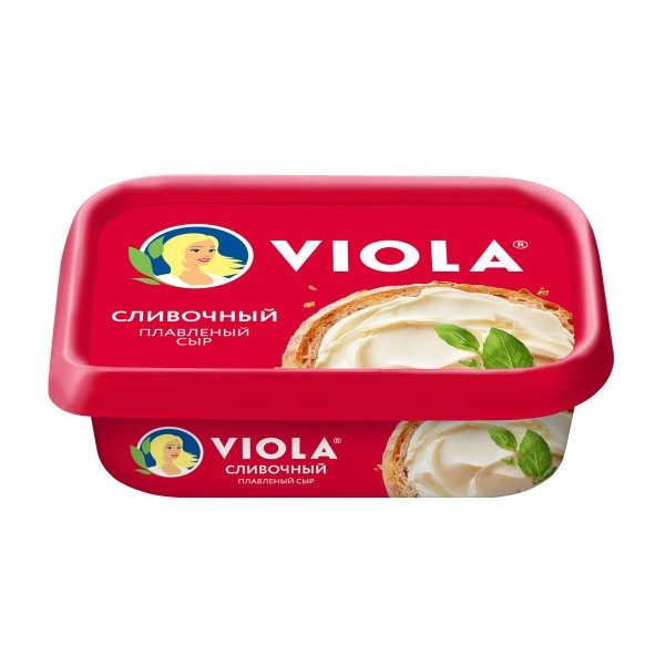 Сыр плавленый Viola 50% 200г сливочный БЗМЖ