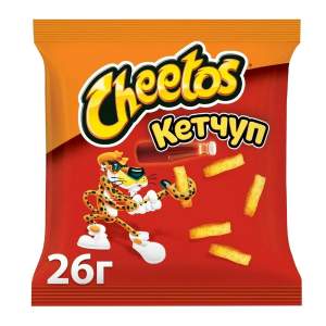 Кукурузные палочки Cheetos 26г кетчуп