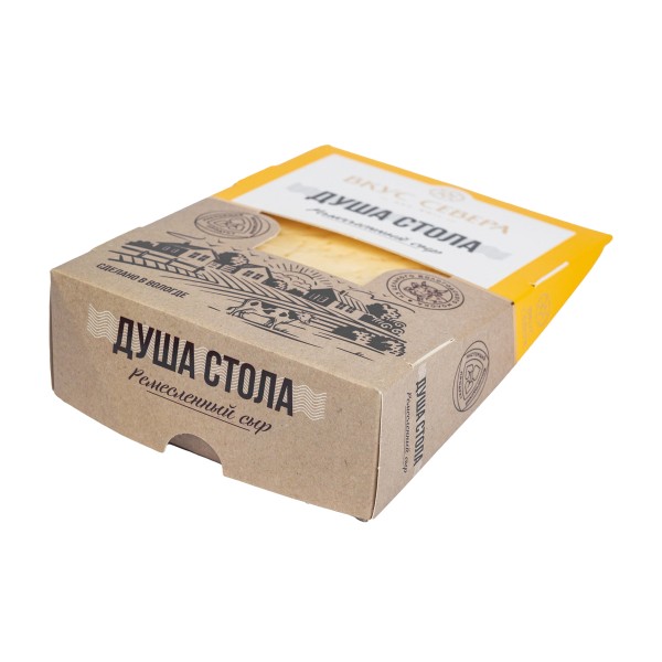 Сыр Душа стола 50,2% Вкус севера БЗМЖ