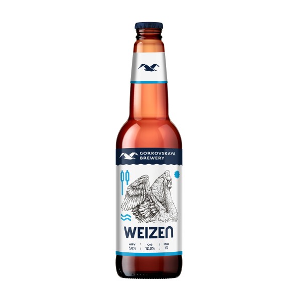 Пиво пшеничное Weizen 5% 0,44л