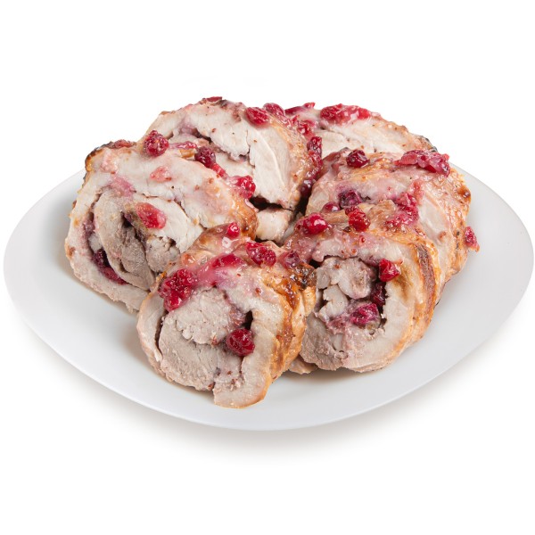 Рулет из свинины с лесными ягодами производство Макси